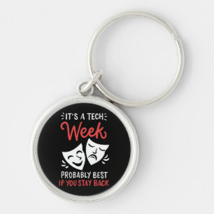 Theatre Masks Keychain
