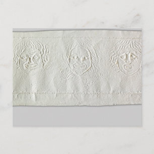 Theatre Masks Squeeze Postcard