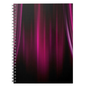 Theatre movie theatre curtain strip notebook