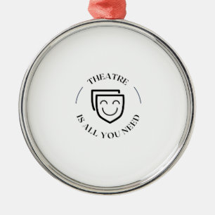 Theatre need metal ornament