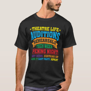 Theatre Nerd Actor Musical Theatre Thespian T-Shirt
