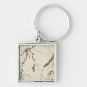 Theatre of Army operations in North Keychain