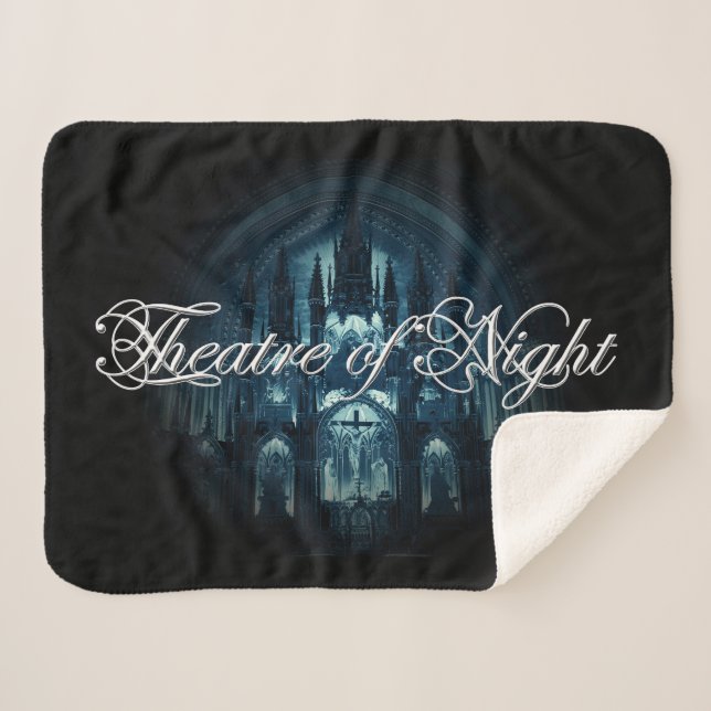 Theatre Of Night Sherpa Blanket (Front (Horizontal))
