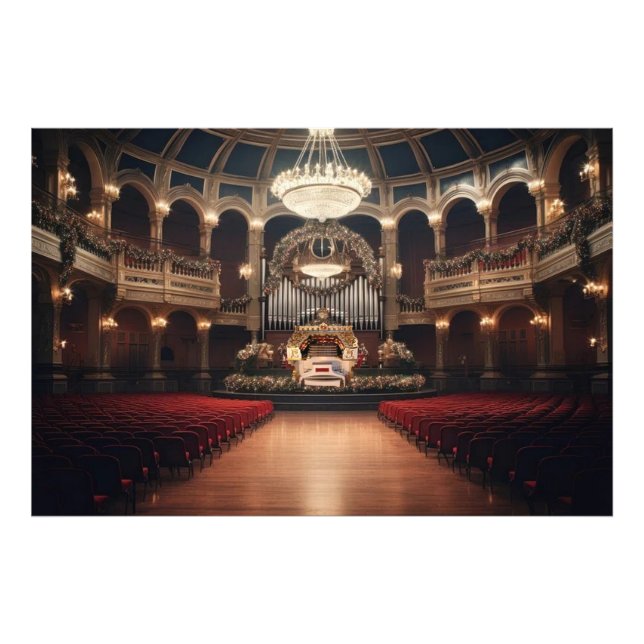 Theatre Pipe Organ Designer's Area Photo Print (Front)