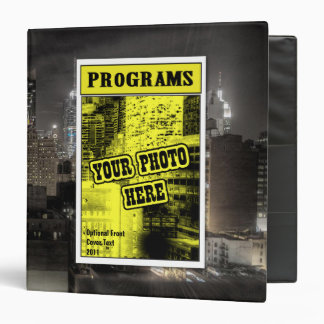 Theatre Program Custom 1.5" Binder