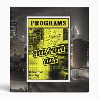 Theatre Program Custom 1" Binder