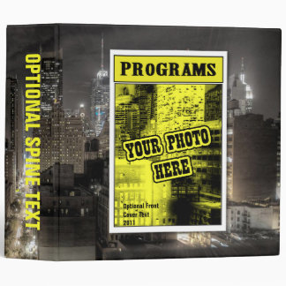 Theatre Program Custom 2" Binder