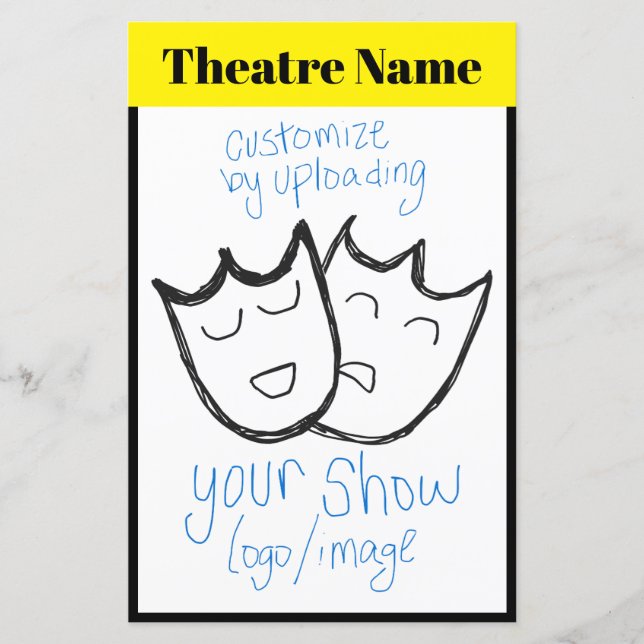 Theatre Program /showbill (one page double sided) (Front)