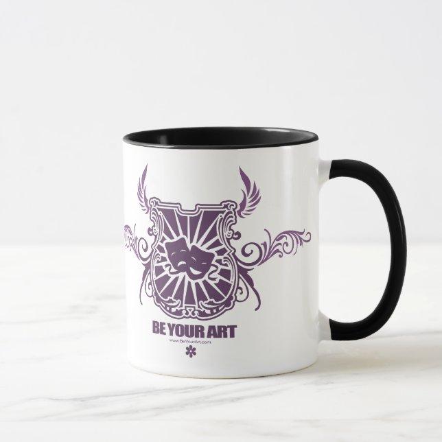 Theatre Purple Mug (Right)