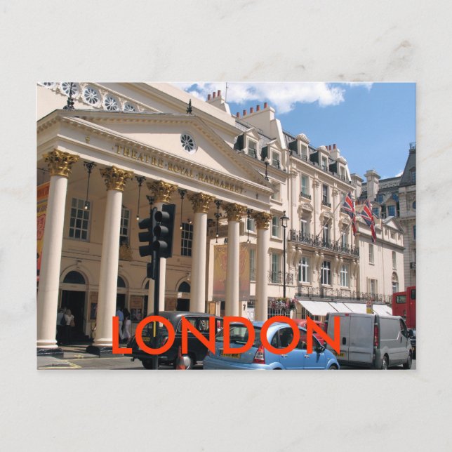 Théâtre Royal Haymarket Londres Carte postale (Devant)