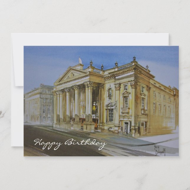 Théâtre Royal Newcastle Bonne carte d'anniversaire (Devant)