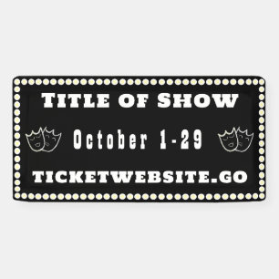 Theatre Show Advertisement Banner