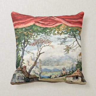 THEATRE STAGE BACKDROP DECOR BALLET GISELLE PILLOW