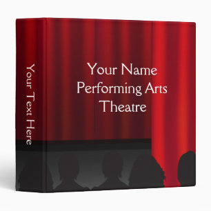 Theatre Stage Curtain Performance Custom Binder