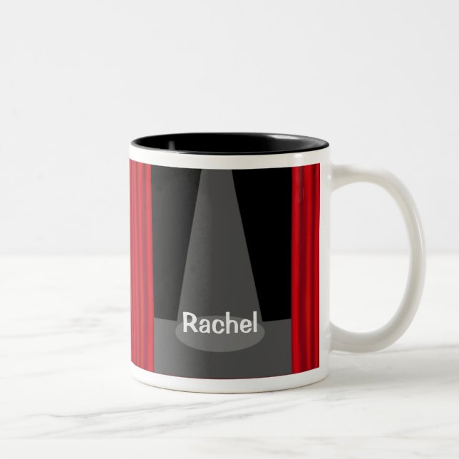 Theatre Stage Custom Personalized Mug (Right)