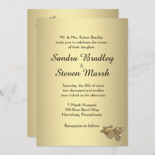 Theatre Wedding Invitation
