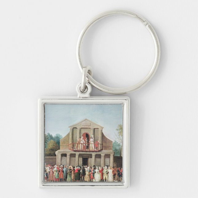 Theatrical Performance at the Saint-Laurent Keychain (Front)