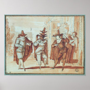 Theatrical Scene Poster