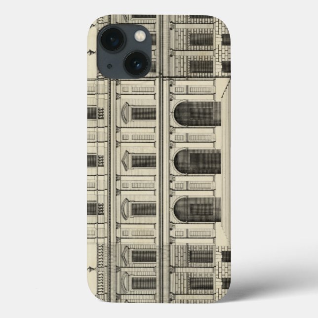 Theatrical Style Façade by Colen Campbell Case-Mate iPhone Case (Back)