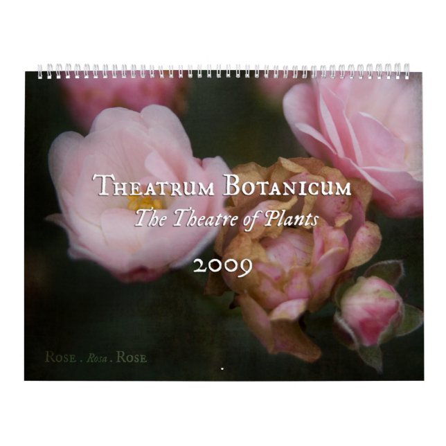 Theatrum Botanicum 2009 Calendar (Cover)