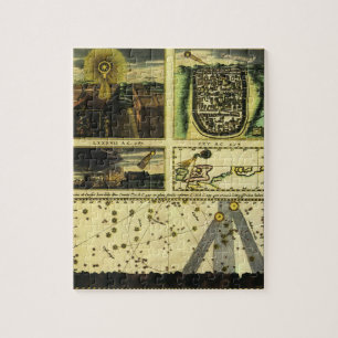 Theatrum Cometicum Comets by Stanislaw Lubieniecki Jigsaw Puzzle