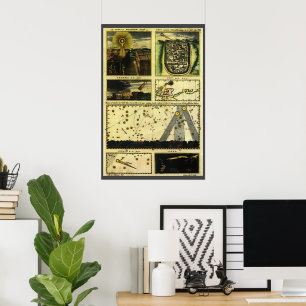 Theatrum Cometicum Comets by Stanislaw Lubieniecki Poster