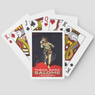 Theda Bara in Salome Playing Cards