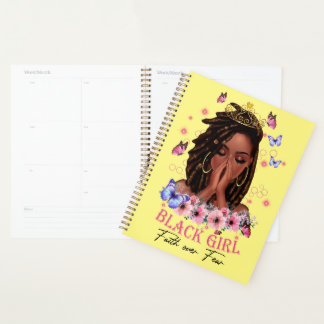 Thee Empowered Black Girl  Undated Planner