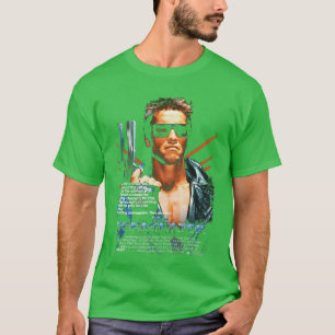 Theerminator Poster Movie Retro SciFiimeraveler Ga T-Shirt