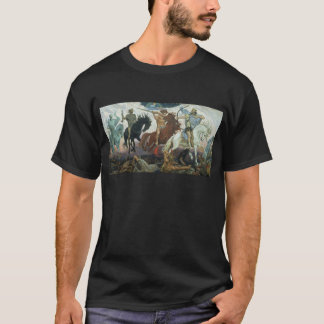 TheFour Horsemen of Apocalypse by Viktor Vasnetsov T-Shirt