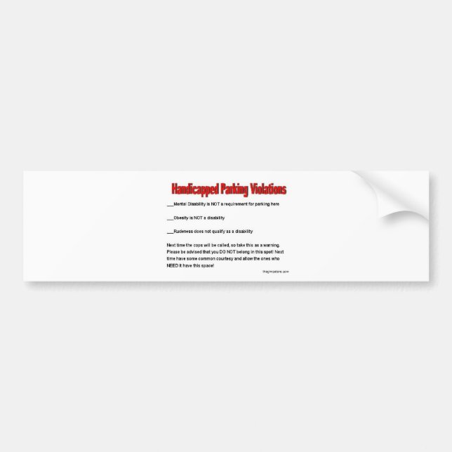 thegimpstore.com bumper sticker (Front)