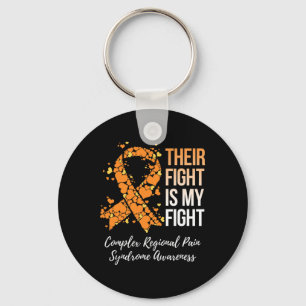 Their Fight Complex Regional Pain Syndrome Awarene Keychain