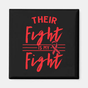 Their Fight Is My Fight Chd Heart Disease Awarenes Magnet