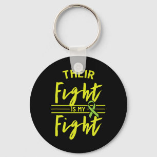 Their Fight Is My Fight Kidney Disease Awareness 1 Keychain