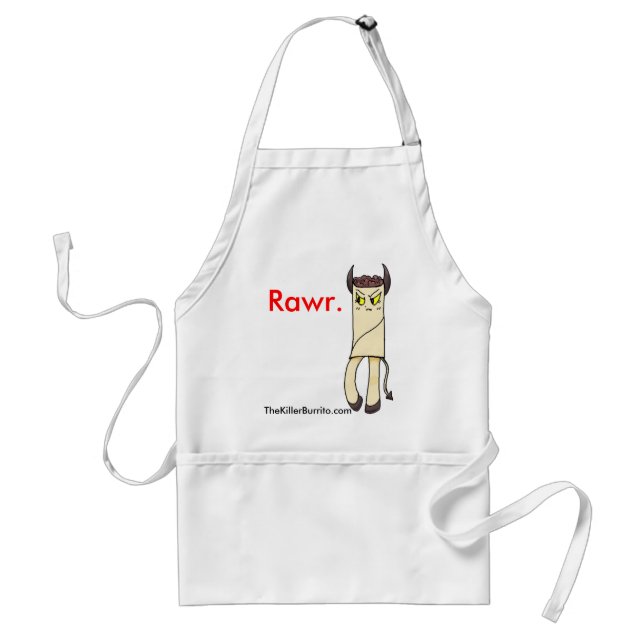 TheKillerBurrito Rawr Apron (Front)