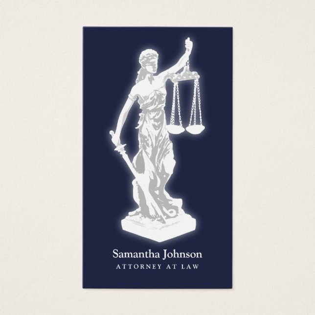 Thème | Avocat À Droit Bleu Minuit (Devant)