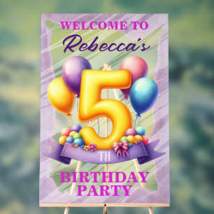 Thème Balloon du 5e anniversaire