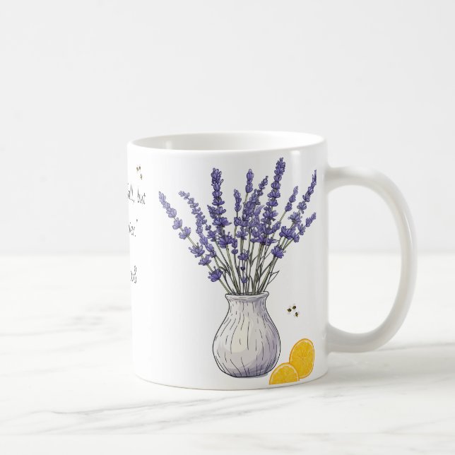 Thème Bible Verse Mug Lavender et Lemon (Droite)