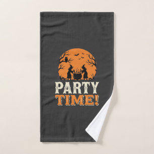 Thème de fête d'Halloween Sorcière Chaudron Design