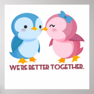 Thème de la Saint-Valentin Design  Affiche