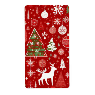 Thème de Noël Arbres de Noël Flocon de neige Balis