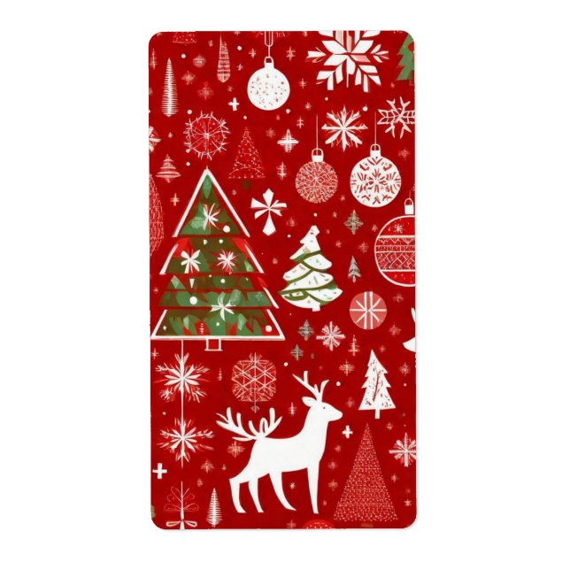 Thème de Noël Arbres de Noël Flocon de neige Balis (Devant)