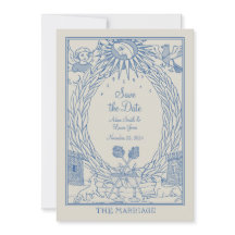 Thème de tarot pour invitation de mariage - Sauveg