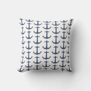 Thème nautique Ancre Coussin de la Marine