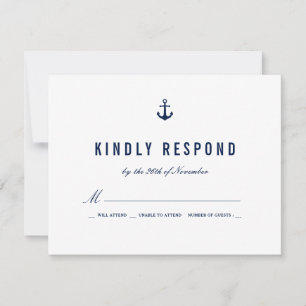 Thème nautique Gras Stripes Marine RSVP