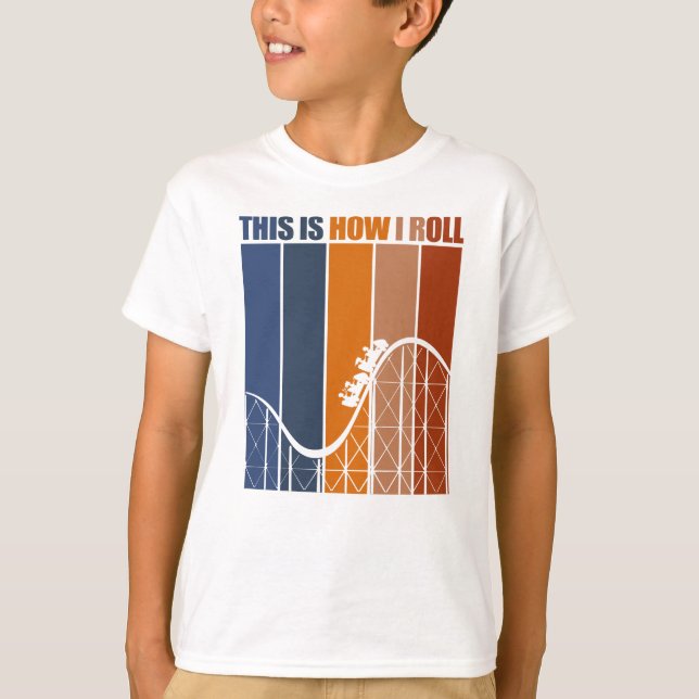 Theme Park Shirt For Roller Coaster Lovers (Front)