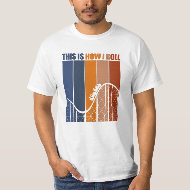 Theme Park Shirt For Roller Coaster Lovers (Front)