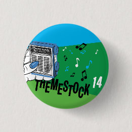 Themestock XIV Women's T-shirt 1 Inch Round Button