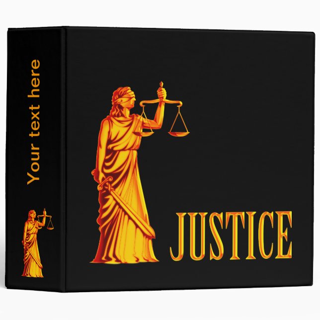 Themis | Scales of Justice | Advocate Binder (Front/Spine)