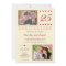 Then and Now 25th Wedding Anniversary Invitation